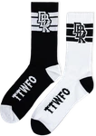 Dbk Socks Pack Black And White AC-STACKED2PK-SOCK. Fixed Price $26.91.