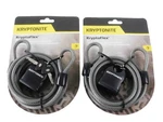 Kryptonite Kryptoflex 818 5 Ft Cable And Padlock 2-PACK. Fixed Price $32.89.
