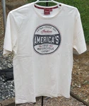 Indian Motorcycle Americas First Company Men's Large T-shirt Ironed!. Fixed Price $15.00.