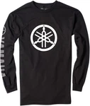Factory Effex Yamaha Tuning Fork Long Sleeve Shirt Black. Fixed Price $36.00.