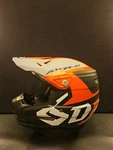 6D Helmets ATR-2 Delta Helmet, Orange / Gray Black, With Carrying Case. Fixed Price $629.95.