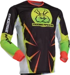 Moose Offroad Youth Agroid Mesh Jersey Hi-viz Black Large 29122533. Fixed Price $29.95.