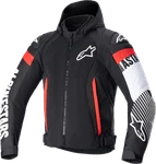 Alpinestars 3306423-1231-4X Zaca Air Jacket 4XL Black/white/red. Fixed Price $319.95.