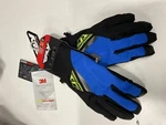 Fly Racing Title Long Gloves Black/blue/hi-vis Xs. Fixed Price $43.00.