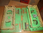 O/O-27 Lionel 3656 Cattle Corral Bases. Is For Junk, Parts, Repair.. Fixed Price $15.00.