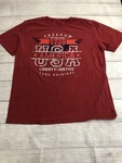 Freedom 1776 Usa America Shirt Mens Medium Red Patriotic Graphic Tee Liberty. Fixed Price $10.99.