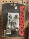Cobra Bungee Chrome Knobs Part # 02-7464 Usa Kawasaki Motorcycle. Fixed Price $20.00.