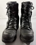 Harley Davidson Riddick D98308 Black Leather Moto Combat Boots Men 9M. Fixed Price $69.99.
