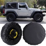 17" Car Spare Tire Tyre Wheel Bag Cover Weatherproof For Jeep Wrangler Sport. Fixed Price $29.02.