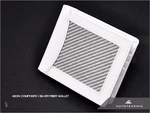 Genuine Autotecknic Real Silver Carbon Fiber Bi-fold Wallet With Leather Insert. Fixed Price $45.00.