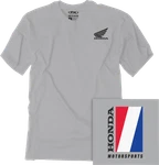 Factory Effex Honda Motorsports T-shirt 2XL Grey 25-87308. Fixed Price $39.99.