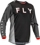 Fly Racing Mens Kinetic Kore Racewear Mx Motocross Jersey - Black/grey Medium. Fixed Price $22.02.