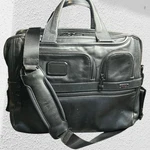 Tumi Alpha Expandable 2WAY All Leather 96141D2 Limited Edition Style Bold Arti. Fixed Price $226.85.