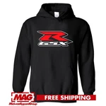 Suzuki Gsx-r Black Hoodie Sport Bike Hayabusa Motorcycle Gsxr Sweatshirt. Fixed Price $34.99.
