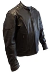 Unik Ultra Leather Padded Motorcycle Jacket Mens Sz 48 Laced Sides W/ Zip Liner. Fixed Price $100.00.