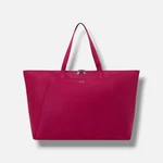 Tumi Women's Pink Solid Silvertone Packable Voyageur Just Case Tote Bag. Fixed Price $61.58.