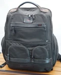 Tumi Alpha Black Compact Business Laptop Backpack 26173D2. Fixed Price $189.99.