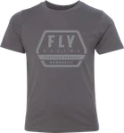 Fly Racing Track Tee Youth Grey Md. Fixed Price $24.95.