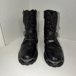 Harley-davidson Mindy Women's Black Leather Motorcycle Boots D87051 Size 7.5. Fixed Price $89.99.