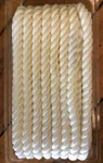 Seachoice 3-STRAND Twisted Boat Nylon Dock Line Rope Clam 3/4" X 50' White 42651. Fixed Price $52.99.