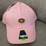 Joy Pixels Donut Youth Children Pink Curved Brim Cap/hat. Fixed Price $15.95.