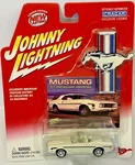 2002 Johnny Lightning 1973 Ford Mustang Convertible - White. Fixed Price $7.50.