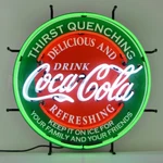 Neonetics 5CCGRN Coca Cola Evergreen Soda 24 Inches Light Sign. Fixed Price $419.99.