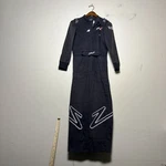 Zamp Boy ZR-10 Fr Auto Racing Suit Pant Coveralls Black Onepiece Track Cotton. Fixed Price $31.99.