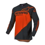 Alpinestars Racer Supermatic Orange/gray Mx Off-road Jersey Men's Sizes Sm & Md. Fixed Price $19.99.