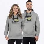 Fxr Racing Unisex Grey Heather/black Broadcast Pullover Hoody 241156-0710-22. Fixed Price $69.99.