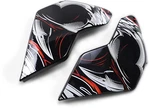 Icon Side Plate For Airflite Helmet Trumbull Orange Motorcycle 0133-1224. Fixed Price $25.00.