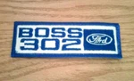New Original Autolite Ford Boss 302 Mustang Embroidered Jacket Patch.. Fixed Price $29.50.