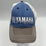 Yamaha Pro Fishing Hat Blue & White Mesh Back Snap Cap. Fixed Price $14.26.