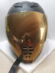 Icon Airflite Helmet Peacekeeper Rubatone Black Size Lg. Fixed Price $216.00.