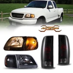 1997-2003 Ford F-150 / 2004 Heritage Headlights+tail Assembly. Fixed Price $127.98.