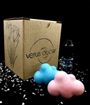 Hand Made Car Air Freshener Vent Clip Diffuser Fragrance Pink & Blue Clouds. Fixed Price $25.00.