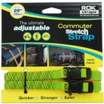 Rok Straps Adjustable Commuter Stretch Twin Pack 28" Length. Fixed Price $23.99.