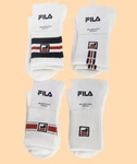 Fila Tennis Mid-cut Socks Men's Sportswear Training Casual White 1PC Nwt. Fixed Price $15.21.
