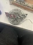 Corvette 1978 25TH Anniversary Nose Emblem *very Rare!!. Fixed Price $80.00.