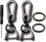 Imeisuit 2 Sets Car Keychain Clip Quick-release One Size, Black. Fixed Price $14.24.