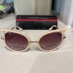Dita Von Teese Eyewear Sunglasses Baige/pink Gold Dvt 303 Gld 52. Fixed Price $200.00.