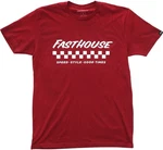 Fasthouse Apex Mens Short Sleeve T-shirt Cardinal. Fixed Price $33.29.