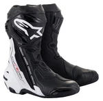 Alpinestars Supertech Vented Motorcycle Boots Men's (black/white) Size: 43. Fixed Price $642.80.