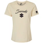 Factory Effex Women's Suzuki Script T-shirt Heather Cream, X-large 27-87446. Fixed Price $27.89.