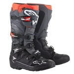 Alpinestars Tech 7 Enduro Motocross Mx Bike Boots - Black Grey Red Fluo. Fixed Price $348.41.