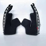 Shoei Ryd / Rf-sr Cheek Pad Set Helmet Black 43MM AE9. Fixed Price $39.99.