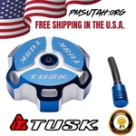 Tusk Aluminum Gas Fuel Cap Petrol Blue Machined Ims Tanks Yamaha Ktm Lid. Fixed Price $48.94.