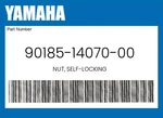Yamaha Genuine Nut, Self-locking 90185-14070-00. Fixed Price $12.83.