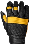 Cortech Scrapper Black & Gold Leather Motorcycle Riding Gloves Men's Size 3XL. Fixed Price $19.99.