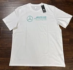 Nwt 2025 Mercedes Amg Petronas Formula One F1 Shirt White Men Size L. A0. Fixed Price $45.00.